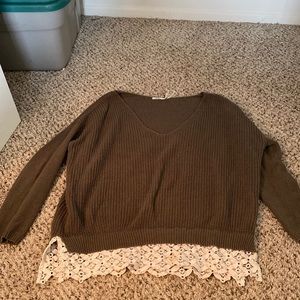 Kimchi Blue Green Sweater